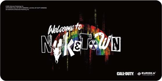 Eureka Ergonomic Call Of Duty Welcome to Nuketown Gaming Mouse Pad XXL 800mm Μαύρο COD-MP07 22.07.0008