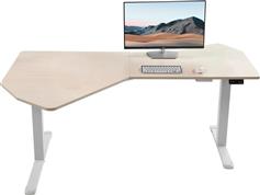 Eureka Ergonomic ERK-EDI-FS-MW Γραφείο Ξύλινο Μπεζ 141.2x177.8x121.9cm 22.01.0154