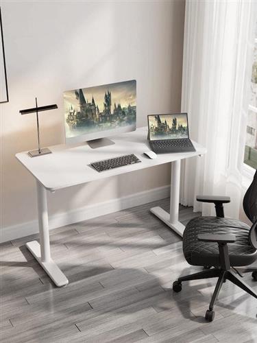 Eureka Ergonomic ERK-IOD-47W-V2 Γραφείο Gaming Λευκό 120x60x77cm 22.01.0126