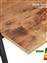 Eureka Ergonomic Γραφείο με Μεταλλικά Πόδια Καφέ 120x57.7x130cm ERK-CD-48VP 22.01.0052