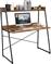 Eureka Ergonomic Γραφείο με Μεταλλικά Πόδια Καφέ 120x57.7x130cm ERK-CD-48VP 22.01.0052