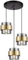 Eurolamp 144-28541 Reliac Κρεμαστό Φωτιστικό Χρυσό με Ντουί E27 43x121.5cm