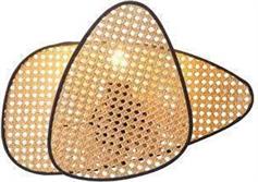 Eurolamp 144-33036 Kai Φωτιστικό Τοίχου με Ντουί E27 Καφέ 43x30cm