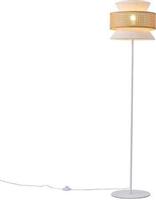 Eurolamp 144-33054 Isla Φωτιστικό Δαπέδου Υ145xΜ35cm με Ντουί για Λαμπτήρα E27 Λευκό