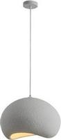 Eurolamp 144-50024 Aeonic Κρεμαστό Φωτιστικό Γκρι με Ντουί E27 34x30x25cm