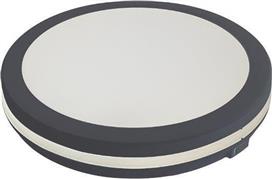 Eurolamp 144-51029 Πλαφονιέρα Οροφής με Ενσωματωμένο LED Γκρι