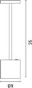 Eurolamp 144-70006 Επιτραπέζιο Φωτιστικό Εξωτερικού Χώρου με Ενσωματωμένο LED σε Χρυσό Χρώμα