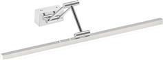 Eurolamp 144-80563 Lano Φωτιστικό Τοίχου Ασημί Πλάτους 60cm
