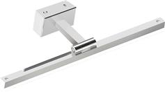 Eurolamp 144-80566 Feos Φωτιστικό Τοίχου Ασημί Πλάτους 40cm