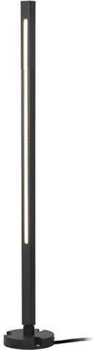 Eurolamp 145-20652 Φωτιστικό Κολώνα LED Εξωτερικού Χώρου 12W με Θερμό Λευκό Φως IP65 Μαύρο