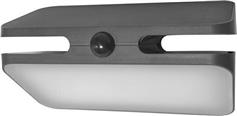 Eurolamp 145-20828 Επιτοίχιο Ηλιακό Φωτιστικό 7W 700lm Φυσικό Λευκό 4000K με Αισθητήρα Κίνησης IP54