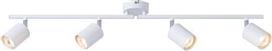 Eurolamp 145-25229 Olymp Σποτ με 4 Φώτα και με Ντουί GU10 σε Λευκό Χρώμα