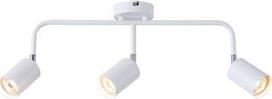 Eurolamp 145-25230 Olymp Τριπλό Σποτ με Ντουί GU10 σε Λευκό Χρώμα