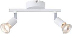Eurolamp 145-25240 Vorras Παραλληλόγραμμο Μεταλλικό Χωνευτό Σποτ Λευκό 22x12.5cm
