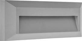 Eurolamp 145-52082 Επιτοίχιο Εξωτερικό Φωτιστικό LED IP65 2W με Θερμό Λευκό Φως 23x8cm
