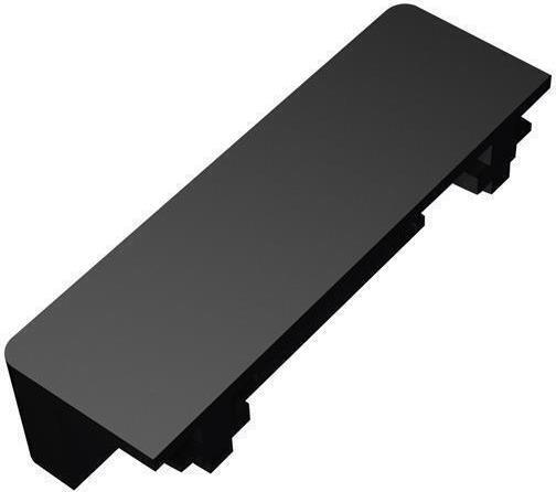 Eurolamp 145-59550 Ράγα Στερέωσης για Φωτιστικά Μαύρη