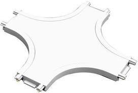 Eurolamp 145-59556 Σύνδεσμος Ράγας για Φωτιστικά Μαύρος