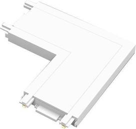 Eurolamp 145-59564 Σύνδεσμος Ράγας για Φωτιστικά Λευκός