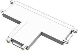 Eurolamp 145-59565 Σύνδεσμος Ράγας για Φωτιστικά Λευκός