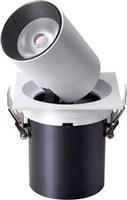 Eurolamp 145-65020 Χωνευτό Σποτ με Ενσωματωμένο LED και Φυσικό Λευκό Φως σε Λευκό χρώμα