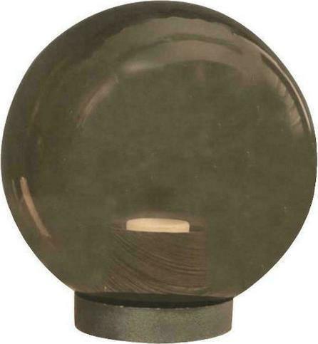 Eurolamp 153-55305 Στεγανό Φωτιστικό Γλόμπος Εξωτερικού Χώρου E27 Μαύρο