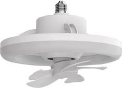 Eurolamp 300-20514 Ανεμιστήρας Οροφής 26cm με Φως και Τηλεχειριστήριο Λευκός