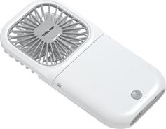 Eurolamp 300-20542 Ανεμιστήρας Χειρός-Λαιμού Επαναφορτιζόμενος Λευκός