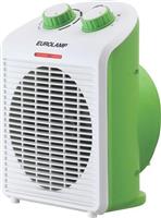 Eurolamp 300-41101 Αερόθερμο Μπάνιου Δαπέδου Λευκό-Πράσινο 2000W