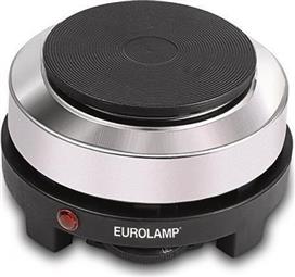 Eurolamp 300-70035 Επιτραπέζια Εστία Εμαγιέ Μονή Inox