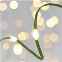 Eurolamp 300 Χριστουγεννιάτικα Λαμπάκια LED Κίτρινα 14.95m σε Σειρά με Πράσινο Καλώδιο και Προγράμματα 600-11761