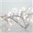 Eurolamp 500 Χριστουγεννιάτικα Λαμπάκια LED Ψυχρό Λευκό 3m x 250cm τύπου Κουρτίνα με Διαφανές Καλώδιο 600-11377