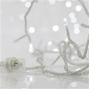 Eurolamp 700 Χριστουγεννιάτικα Λαμπάκια LED Ψυχρό Λευκό 73.1m σε Σειρά με Διαφανές Καλώδιο 600-11332