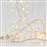 Eurolamp 800 Χριστουγεννιάτικα Λαμπάκια LED Θερμό Λευκό 15.98m σε Σειρά με Διαφανές Καλώδιο 600-11328