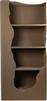 Eurolamp 810-00235 Βιβλιοθήκη Εκρού 82x35.5x180cm
