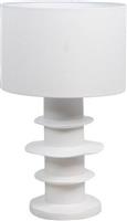 Eurolamp 814-60001 Πορτατίφ με Λευκό Καπέλο και Λευκή Βάση