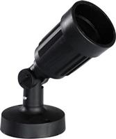 Eurolamp Φωτιστικό Προβολάκι Εξωτερικού Χώρου E27 σε Μαύρο Χρώμα 147-68902