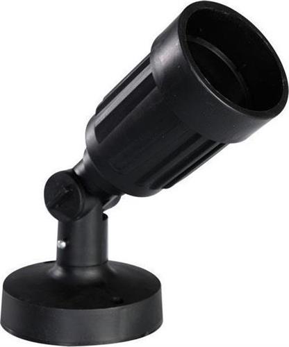 Eurolamp Φωτιστικό Προβολάκι Εξωτερικού Χώρου E27 σε Μαύρο Χρώμα 147-68902