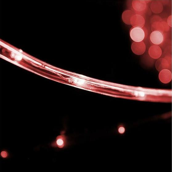 Eurolamp Φωτοσωλήνας 36 Λαμπάκια Κόκκινο 50m IP44 Δικάναλος 600-22223