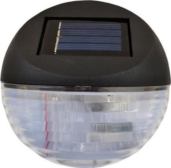 Eurolamp Ηλιακό Φωτιστικό Επιτοίχιας Τοποθέτησης με Αισθητήρα Φωτός και Θερμό Λευκό Φως Μαύρο 145-20814