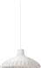Eurolamp Κλασικό Κρεμαστό Φωτιστικό Μονόφωτο Καμπάνα με Ντουί E27 σε Λευκό Χρώμα 144-33017