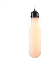 Eurolamp Μήλος Bottle Vintage Κρεμαστό Φωτιστικό Μονόφωτο με Ντουί E27 σε Μπεζ Χρώμα 153-56702