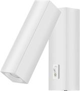 Eurolamp 145-50000 Μονό Σποτ με Ενσωματωμένο LED και Θερμό Φως Λευκό