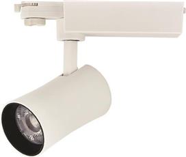 Eurolamp 145-59306 Μονό Σποτ με Ενσωματωμένο LED και Θερμό Φως Λευκό 