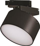 Eurolamp 145-59411 Μονό Σποτ με Ενσωματωμένο LED και Θερμό Φως Μαύρο 