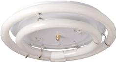 Eurolamp Μοντέρνα Μεταλλική Πλαφονιέρα Οροφής με Ενσωματωμένο LED Λευκή 34cm 147-56052