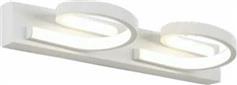 Eurolamp Μοντέρνο Φωτιστικό Τοίχου με Ενσωματωμένο LED και Φυσικό Λευκό Φως Λευκό 47cm 144-80000