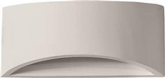 Eurolamp Μοντέρνο Φωτιστικό Τοίχου με Ντουί G9 Λευκό 30cm 147-53303