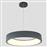 Eurolamp Μοντέρνο Κρεμαστό Φωτιστικό με Ενσωματωμένο LED Γκρι 144-17012