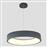 Eurolamp Μοντέρνο Κρεμαστό Φωτιστικό με Ενσωματωμένο LED Γκρι 144-17015