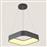 Eurolamp Μοντέρνο Κρεμαστό Φωτιστικό με Ενσωματωμένο LED Γκρι 144-17021
